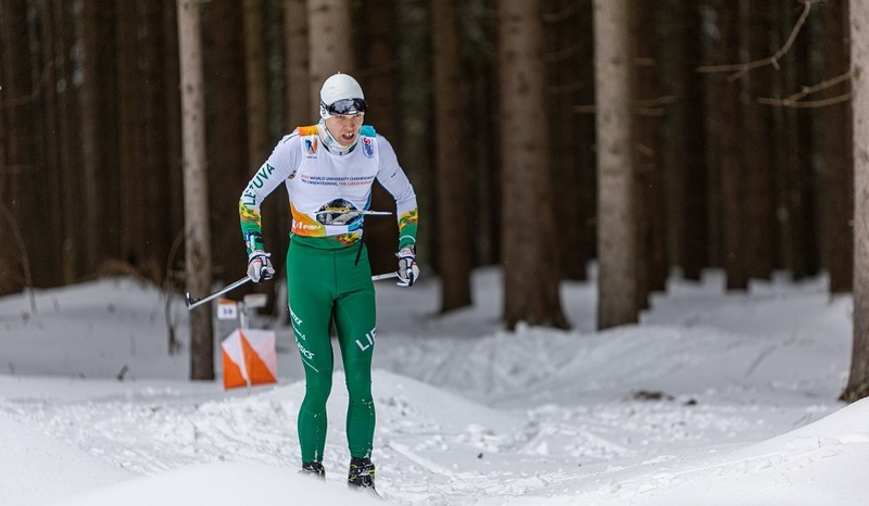 VILNIUS TECH studentas K. Šulčys Pasaulio studentų orientavimosi sporto slidėmis čempionate